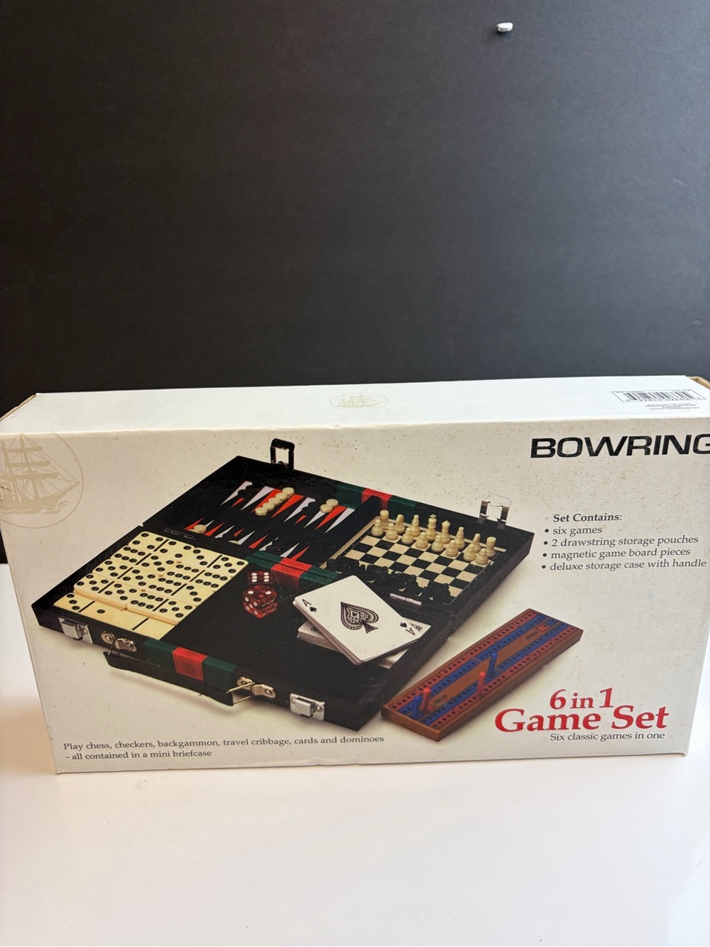 Bowring 6-in-1 Home Games Set